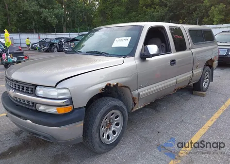 2001 Chevrolet Silverado 1500 Ls from USA, damaged, VIN 2GCEK19T311346536